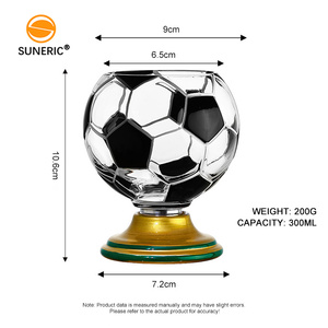 Nuevo Diseño Deportivo, Vaso Giratorio para <span class=keywords><strong>Whisky</strong></span> de 300 ml/10 oz, Vasos Giratorios para <span class=keywords><strong>Whisky</strong></span> con Temática de Fútbol, Baloncesto y Golf - Product Image 3