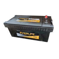 Batería de Arranque de Plomo-Ácido Everlife de Alta Calidad, 12V 200AH, Nueva, Modelo N200, para Camiones Grandes y Autos de 1180 CC, Garantía de 12 Meses