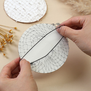 <span class=keywords><strong>Filet</strong></span> à cheveux en perles <span class=keywords><strong>crochet</strong></span>é à la main, <span class=keywords><strong>filet</strong></span> invisible pour <span class=keywords><strong>chignon</strong></span> et cheveux tressés, accessoires de danse en gros - Product Image 3