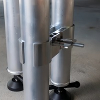 Plate-forme modulaire de scène en alliage d'aluminium pliable Portable 6m X 3m Capacité de charge de 1000kg Garantie de 3 ans certifiée CE pour les événements