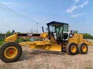 Niveleuses à moteur d'occasion Rennuo avec peu d'heures de fonctionnement, niveleuse à moteur Cat 140H d'occasion, Caterpillar CAT140H pour l'ingénierie - Product Image 2