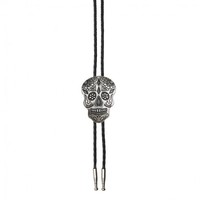 Cravate Bolo Pirate Personnalisée Chine, Motif Loup en Cristal, Plaqué Or Rose, Options de Couleurs Personnalisées - Fournisseur en Gros pour Mariages