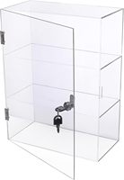 Présentoir à bijoux multi-niveaux en acrylique personnalisé pour collectionneurs, armoire de rangement en gros pour boutique avec serrure pour magasin