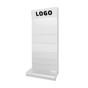 Sou Mi Ka Supermarket Shelves Perforated Single Sided Layered Pre Assembled Middleweight Display Rack - Product Image 1