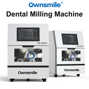 เครื่องกัดซิรโคเนียแบบเปียกและแบบแห้งสำหรับงานทันตกรรม CNC ระบบไฟฟ้า 5 แกน สำหรับงาน CAD/CAM - Product Image 1