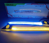 Feux de jour à LED pour Toyota Crown S180 S200 Majesta 2003-2013, RGBW Switchback, clignotants ambrés, 12V