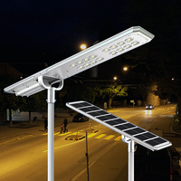 Lampe murale solaire LED extérieure étanche IP67 avec batterie rechargeable pour usage routier et de jardin
