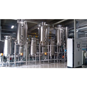 Concentrateur de confiture d'eau de <span class=keywords><strong>miel</strong></span> de <span class=keywords><strong>lait</strong></span> de qualité alimentaire Évaporation d'huile d'alcool Évaporateur sous vide à effets multiples - Product Image 4