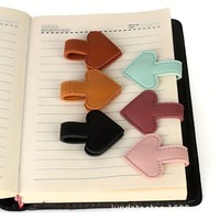 Marque-pages magnétiques en cuir PU pour la lecture, jolis marque-pages pour la Bible, clips pour livres, accessoires pour l'école, le bureau, cadeaux