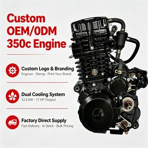 Nouveau moteur monocylindre 350cc 4 temps refroidi par eau avec allumage CDI pour tricycle OEM - Product Image 3