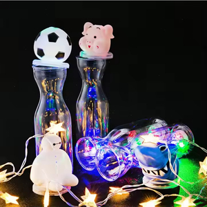 Gobelet à slush amusant en plastique 3D avec LED pour enfants, motif animal, 450 ml, pour les fêtes - Product Image 5