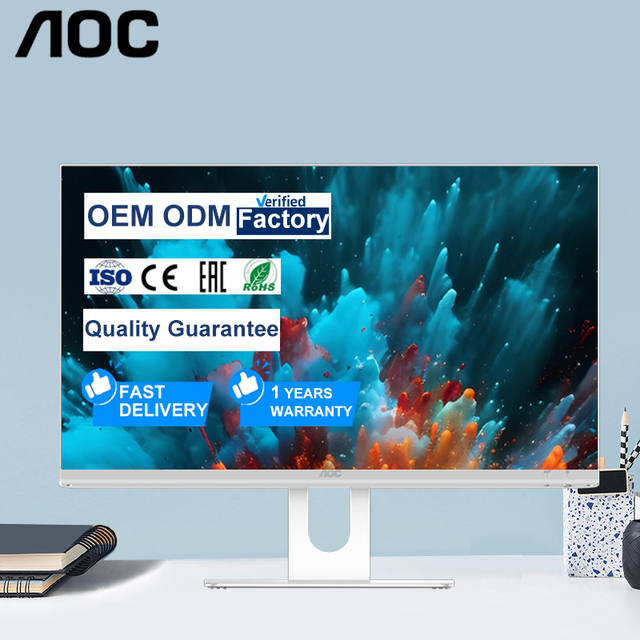 24" AOC All in One Computers AIO Monoblock Desktop PC 12Th CPU I5-12450H DDR4 16GB RAM 512GB SSD OEM All in One Computer