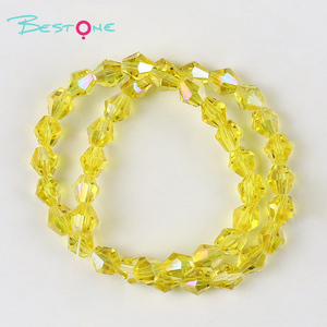 Bestone 도매 4mm 6mm 8mm 10mm AB 색상면 처리 된 유리 크리스탈 비즈 보석 만들기 - Product Image 4
