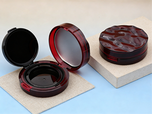 ตลับรองพื้นแบบแม่เหล็กทรงกลมสีน้ำตาล ขนาด 15 กรัม ผลิตจากวัสดุ ABS/PP เป็นมิตรต่อสิ่งแวดล้อม พร้อมกระจก  รับทำโลโก้ตามสั่ง - Product Image 6