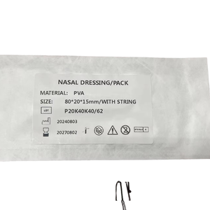 Esponja de apósito <span class=keywords><strong>nasal</strong></span> <span class=keywords><strong>Merocel</strong></span> estéril, vendaje hemostático premium, dispositivo médico de clase I con certificación ISO para - Product Image 1
