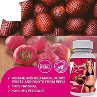 Bulk Aguaje Red Maca Wortel Capsules 1000mg 100 stuks Gelatineerde Veganistische Peruaanse Natuurlijke Curvy Support OEM