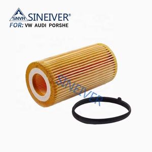 Filtro de aire para Audi A1 A3 A4 1,4/2.0TDI 2007-2016 y <span class=keywords><strong>A6</strong></span> Auto Parts OEM 06D115562 06D115562C Filtro de aceite de papel de motor - Product Image 1