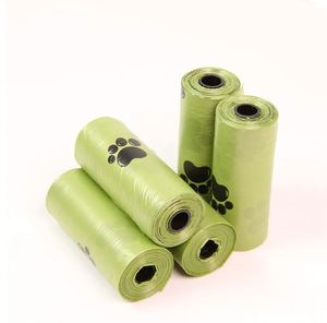Custom Eco-Friendly Scented <b>Compostable</b> Biodegradable Dog Poop <b>Bags</b> with Cornstarch+PLA+PBAT Material 4 Packs/Box - Product Image 3