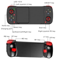 Consola de Juegos Portátil Extensible con Joystick Inalámbrico Bluetooth BT 5.0 para Teléfonos Móviles Android/iOS