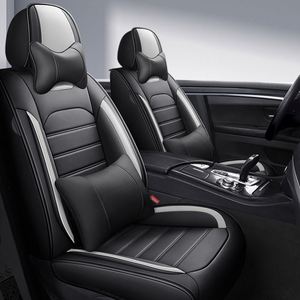 Fundas Universales Impermeables de Cuero para Asientos de Vehículos, 5 Plazas, para la Parte Delantera y Trasera, Aptas para la Mayoría de los SUV, Camionetas, Sedanes, Pick-ups y Jeeps - Product Image 2