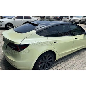 สปอยเลอร์หลังคาสำหรับรถยนต์เทสล่า โมเดล 3 สปอยเลอร์ฝากระโปรงท้ายสำหรับเทสล่า โมเดล 3 ปี 2019-2023 ปีกหลังคา สปอยเลอร์ฝากระโปรงท้าย ชิ้นส่วนตกแต่งปีกฝากระโปรงท้าย - Product Image 6