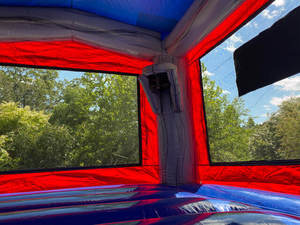 Château gonflable combiné avec toboggan, en promotion, pour location commerciale lors d'événements - Product Image 6