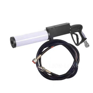 เครื่องพ่นปืน CO2 LED แบบพกพาเครื่องยิงปืนใหญ่แบบพกพาสำหรับงานปาร์ตี้คลับบาร์ดีเจ - Product Image 4
