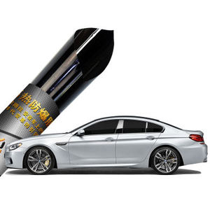50cm x 3m xe tối khói dán keo <span class=keywords><strong>Tint</strong></span> phim 15% vlt cửa sổ tinting với công cụ tự làm cách nhiệt 1 lớp <span class=keywords><strong>3</strong></span> năm 50 cuộn - Product Image 6