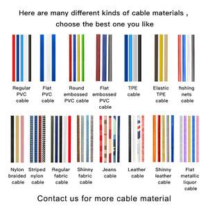 Câble USB Type C en alliage d'aluminium pour la vente en gros, OEM, charge rapide, USB A vers C, souple mais durable, en TPE, pour la charge des appareils mobiles - Product Image 6