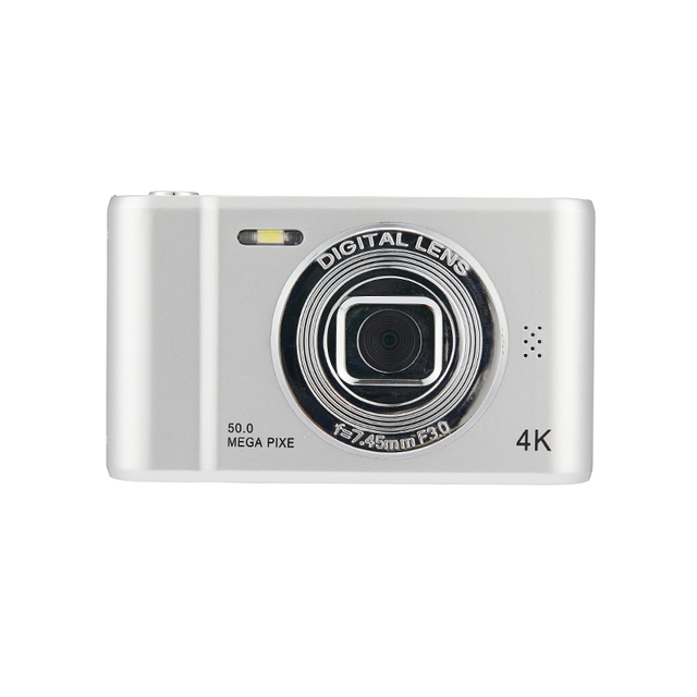 Portable 2.4 Inch 16X Zoom CCD Camera Kids Mini Digital 4K HD Photography with MP3 & Projection Features