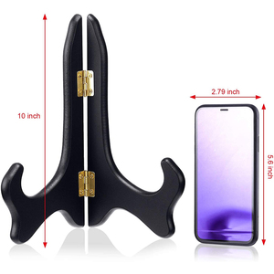 Giá Đỡ Đĩa Bằng Gỗ Giá Trưng Bày Giá Đỡ Khung Tranh Giá Đỡ Gỗ Nghệ Thuật Để Bàn Giá Để Đĩa Sách Trang Trí - Product Image 6