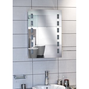 KAMALU-Espejo de baño con doble luz LED oculta, armario de 70x50 pulgadas, 2 uds. - Product Image 2