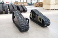 Système de chenilles triangulaires K-LONG à entraînement hydraulique, taille et couleur personnalisées, pour diverses machines, capacité de charge de 0,5 à 120 tonnes, ISO