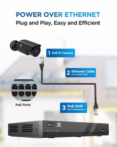 Système de caméra CCTV GWSECU 16 canaux 4K avec disque dur 4 To, 16x 8MP, vision nocturne IP PoE, détection faciale IA pour la surveillance des magasins - Product Image 3