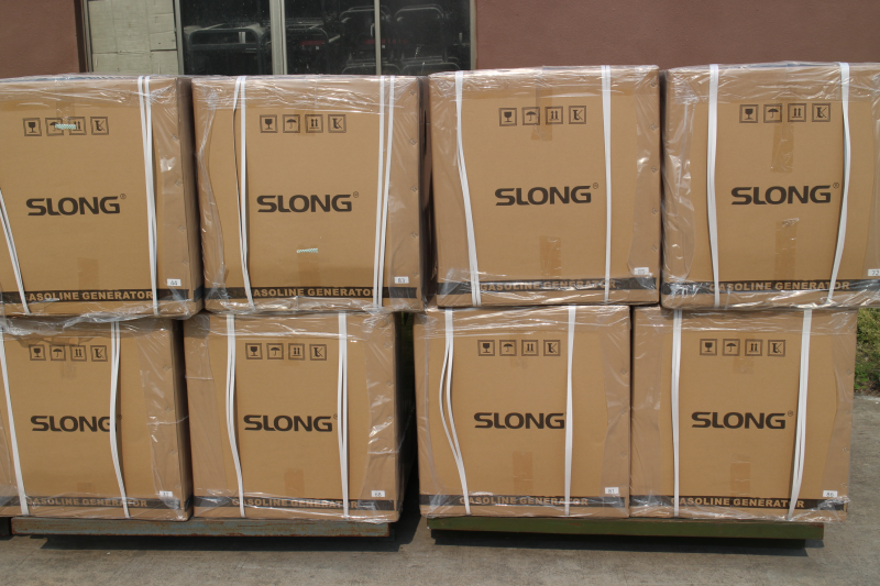 product-411-274 SLONG SL8000EDX electric start 2 wheels with handle 6kw gasoline generators