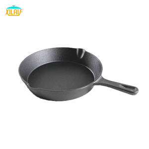 Wholesale Bbq Restaurant 20cm Cookware Egg Bread Bacon Frying <strong>Grill</strong> <strong>Pan</strong> Cast Iron Non Stick Skillet Fry <strong>Pan</strong> - Product Image 2