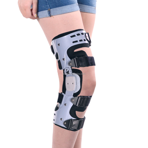 Thiết bị y tế viêm xương khớp đầu gối niềng răng ổn định cú đúp bản lề khớp gối hỗ trợ để giảm đau có thể điều chỉnh OA đầu gối cú đúp - Product Image 1