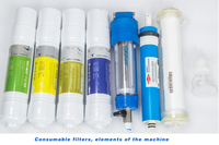 20L Lab Reinst-und Destilliertes Wassersystem mit RO/EDI/UV-Technologie für HPLC/Pharma