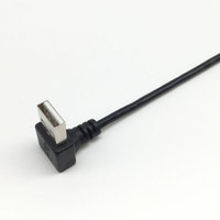 Câble d'extension USB 2.0 mâle vers femelle à angle droit de 90 degrés pour PC, équipement industriel et autoradio