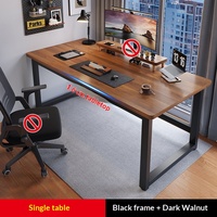 Bureau Minimaliste Moderne pour Ordinateur, Idéal pour le Télétravail, Bureau Simple pour l'Étude, Surface en Panneau Artificiel