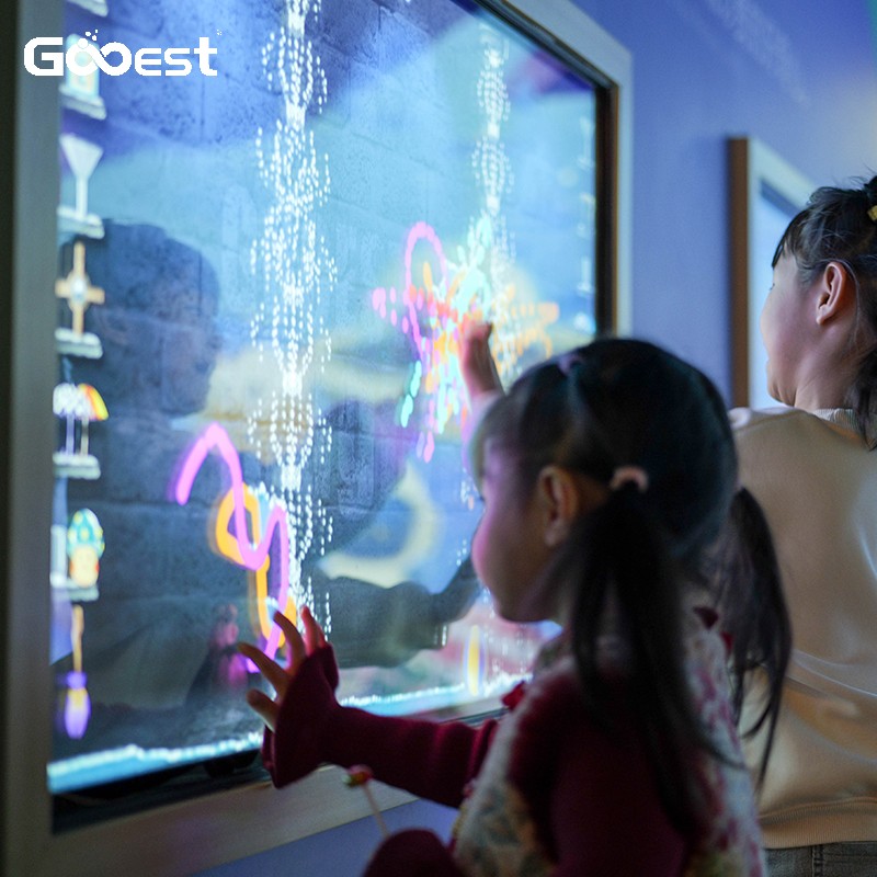 Geest Magic Laboratory все-в-одном интерактивная сенсорная телевизионная игра детская игровая площадка волшебный парк развлечений