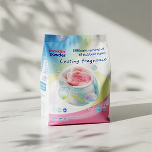 Sacs d'emballage de détergent de <span class=keywords><strong>lessive</strong></span> imprimés personnalisés pochette de gousset à fond plat <span class=keywords><strong>en</strong></span> gros pour dosettes de <span class=keywords><strong>poudre</strong></span> sac debout étanche à l'humidité - Product Image 2