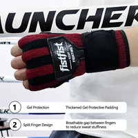Cible de boxe professionnelle en cuir PVC/microfibre extra rembourrée avec système de serrage rapide pour le kickboxing et les arts martiaux - Confortable