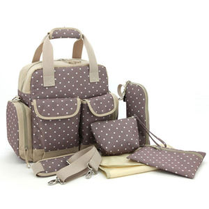 Kit de sacs à couches, 5 pièces, sac à dos pour bébé de voyage, organisateur de sacs à couches - Product Image 1