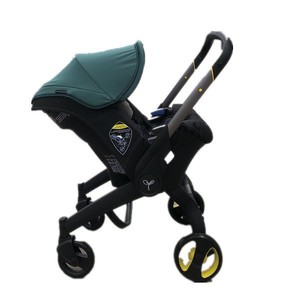 Cochecito de Bebé Reversible Cuatro en Uno de Aleación de Aluminio con Canasta Bidireccional, Ruedas de PU, Asiento de Seguridad para Recién Nacidos, Carga Máxima de 25 kg - Product Image 5