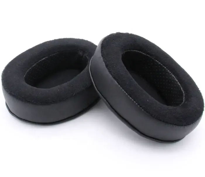 Brainwavz High Quality HM5 Velour Pads Replacements Ear Pads Ear Cushion- for ATH-M50X, SHURE, AKG, HifiMan, ATH Headphone