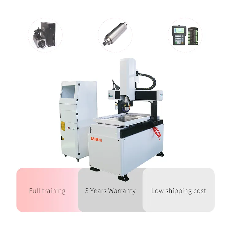 Mishi 4040 6060 6090 2.2kw máquina de refrigeração a água do metal cnc para a cama de ferro fundido de alumínio