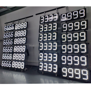 Pannello Digitale per Prezzi Carburante per Stazioni di Servizio <span class=keywords><strong>Metro</strong></span> Petroleum con Display LED del Guangdong per Distributori di Benzina - Product Image 4