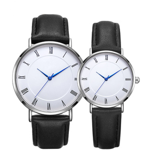 WYGICOO-Reloj <span class=keywords><strong>de</strong></span> pulsera para hombre y mujer, cronógrafo negro chapado en oro, juegos <span class=keywords><strong>de</strong></span> regalo para parejas con caja <span class=keywords><strong>de</strong></span> regalo - Product Image 3