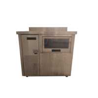 Machines à glaçons commerciales en gros avec bar lumineux bleu, capacité de stockage de 30 kg, compresseur Emerson 220V 335W pour hôtels haut de gamme